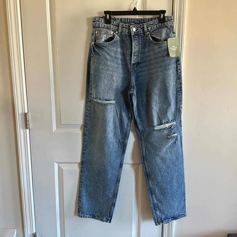 H&M 90’s Straight High Waist Jeans